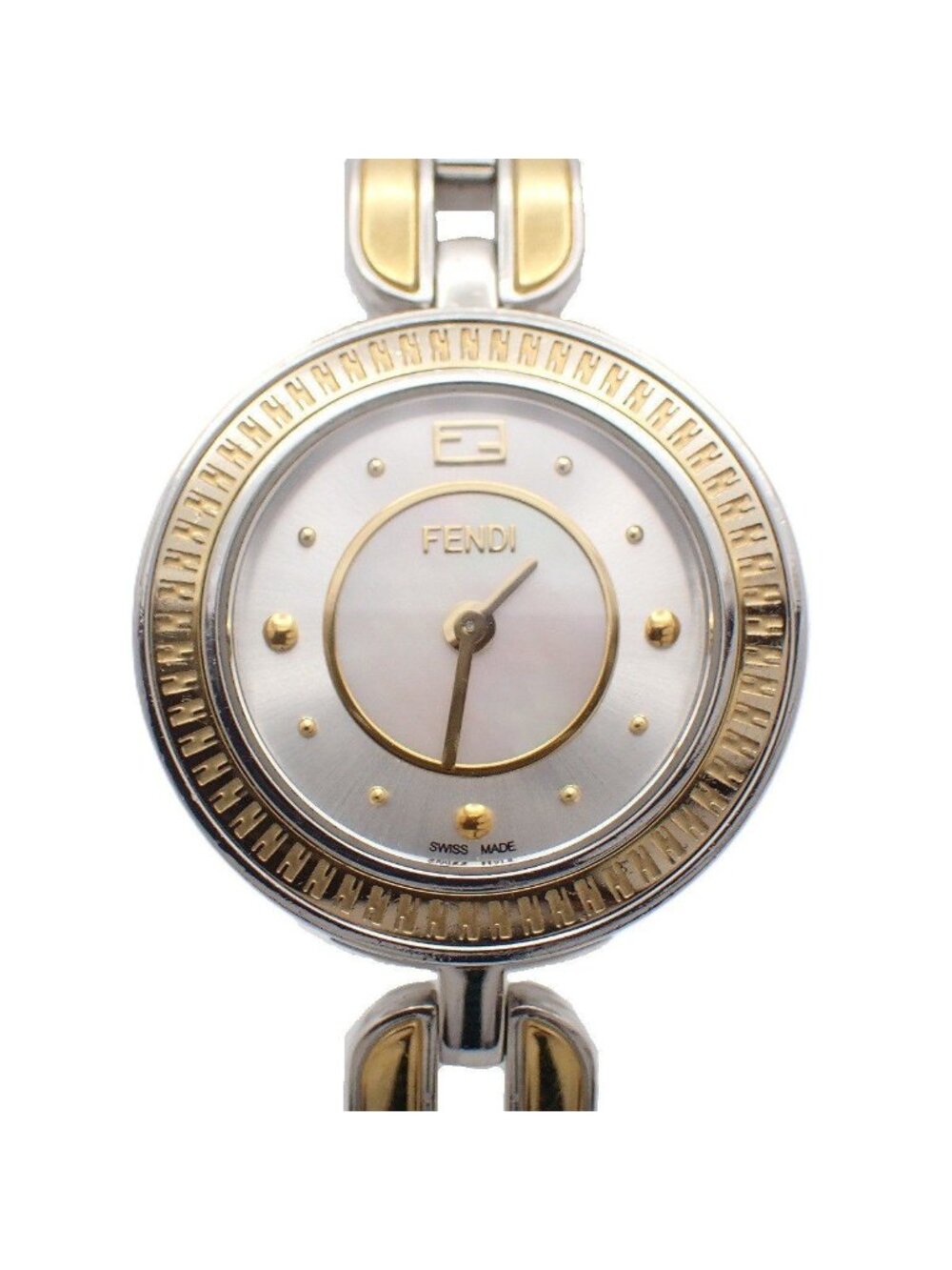 Fendi My Way Quartz Watch Shell Dial Ssstrap